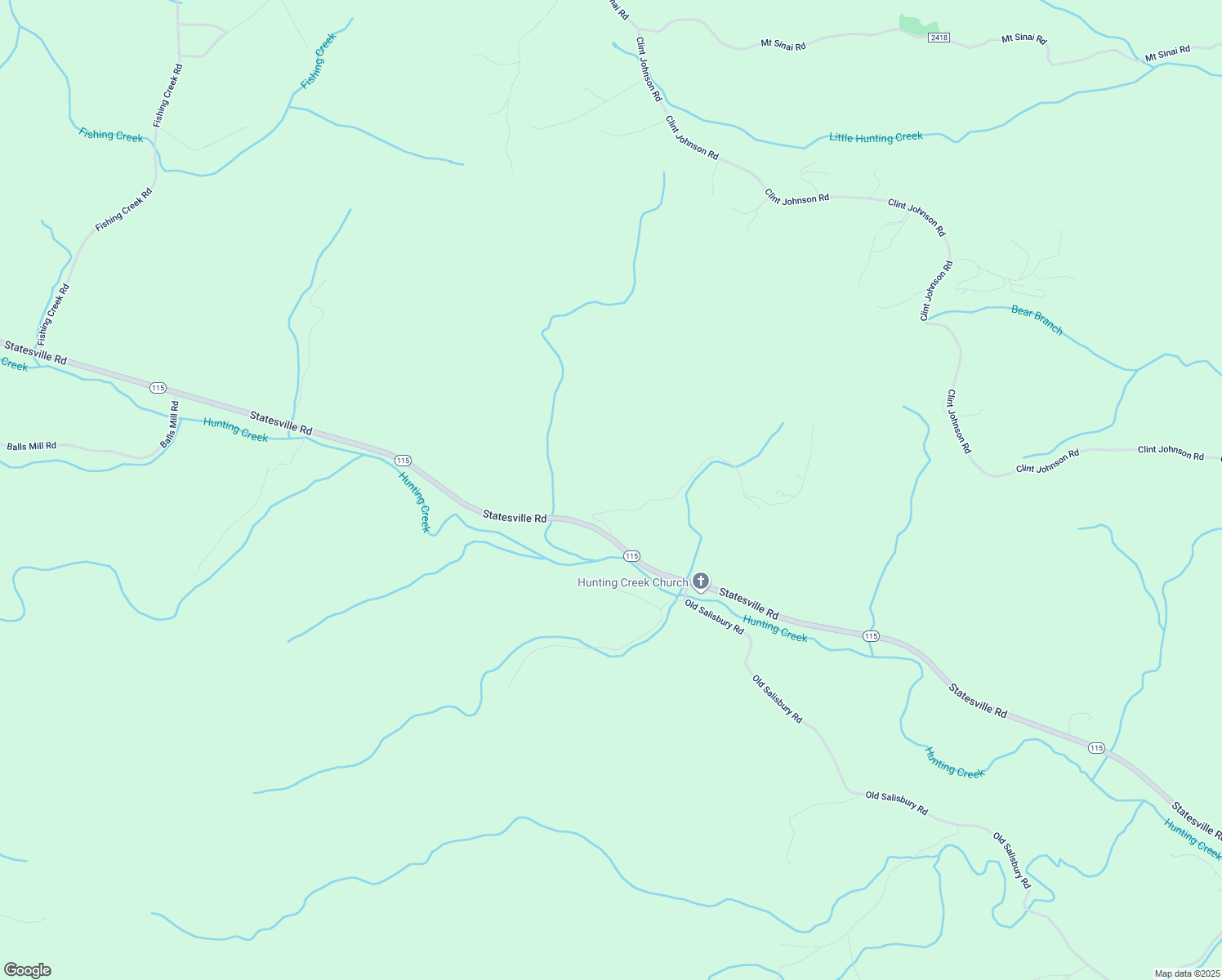 map of restaurants, bars, coffee shops, grocery stores, and more near 253 Laurel Ridge Drive in North Wilkesboro