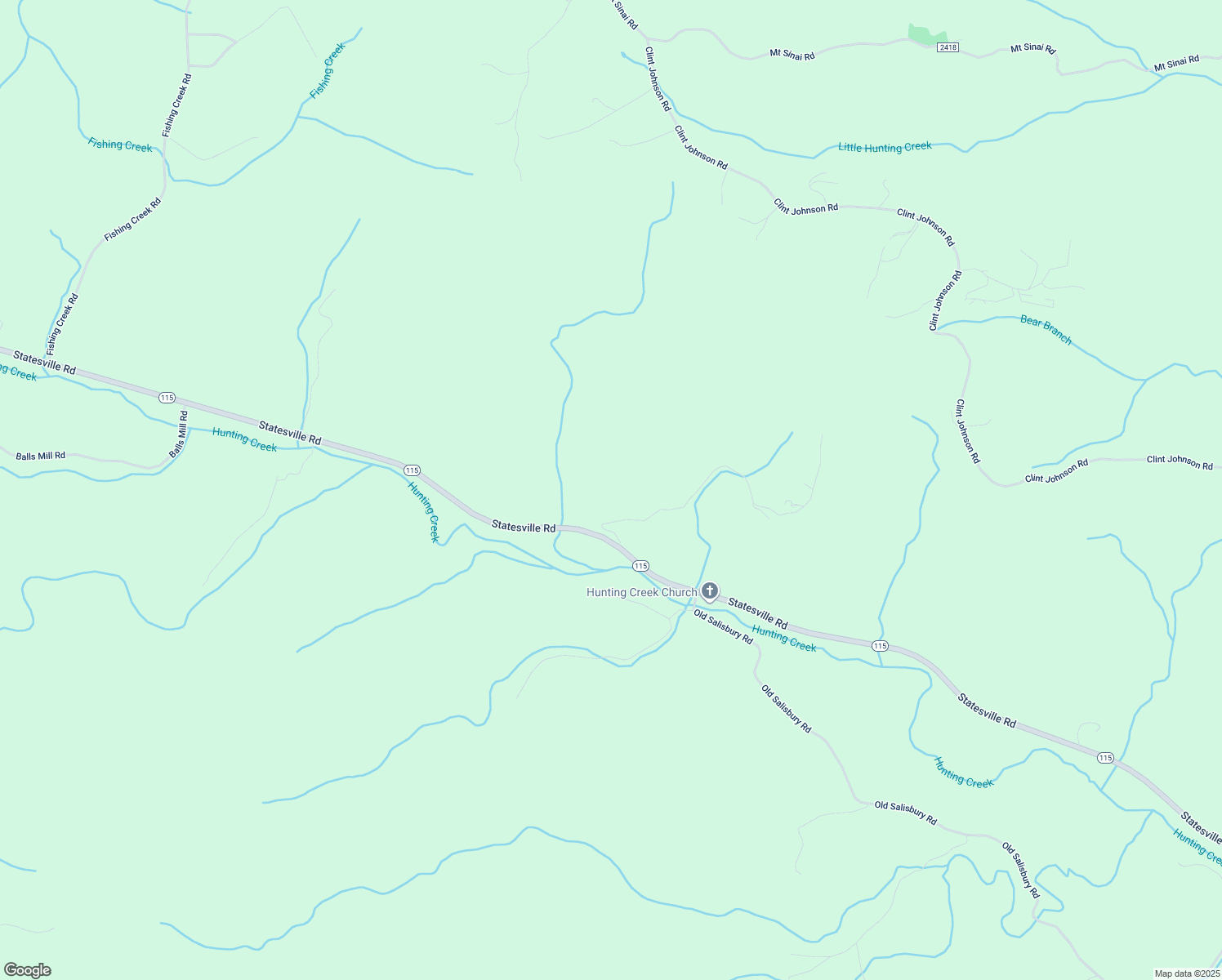 map of restaurants, bars, coffee shops, grocery stores, and more near 253 Laurel Ridge Drive in North Wilkesboro