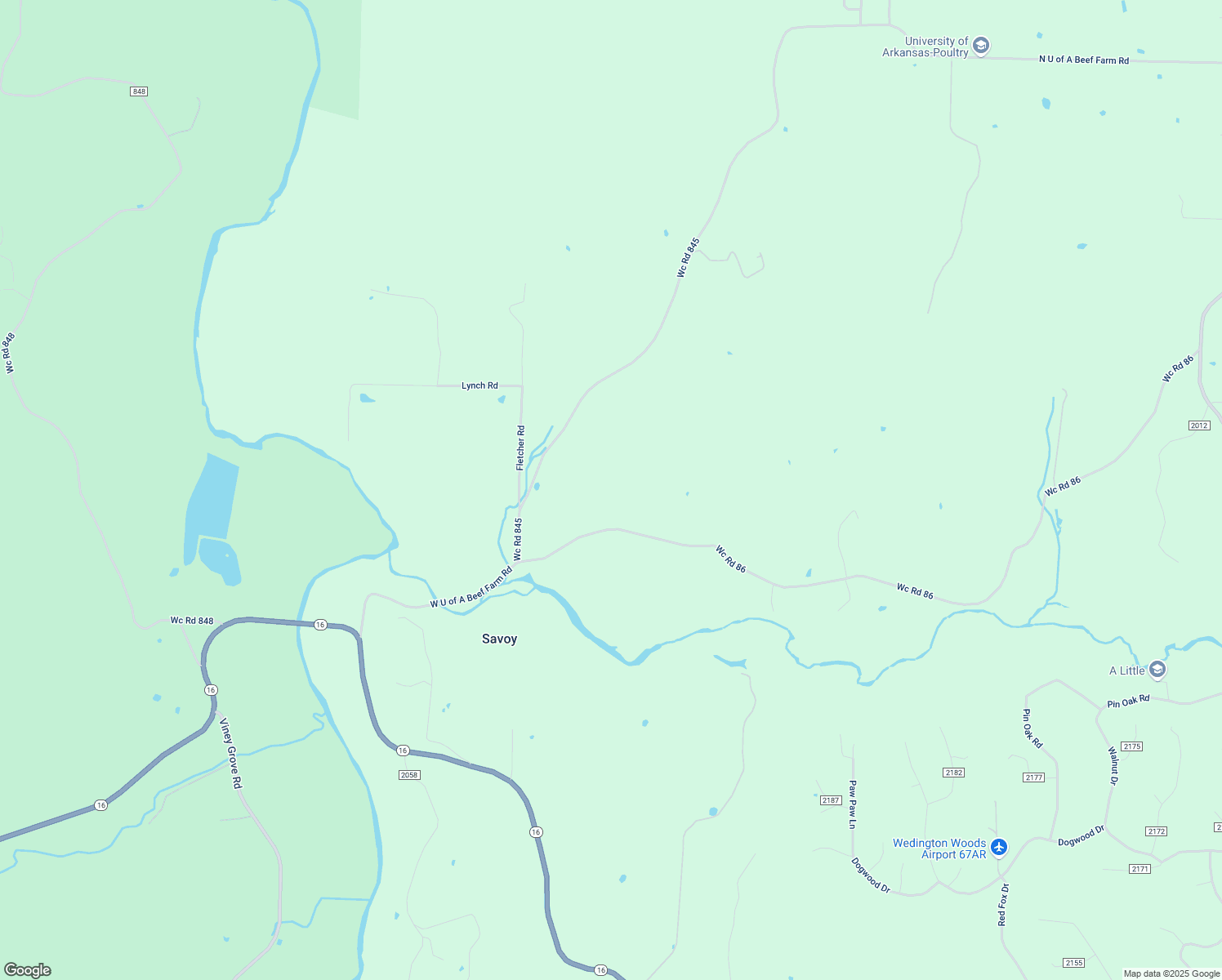map of restaurants, bars, coffee shops, grocery stores, and more near 15122 Wc Road 86 in Fayetteville