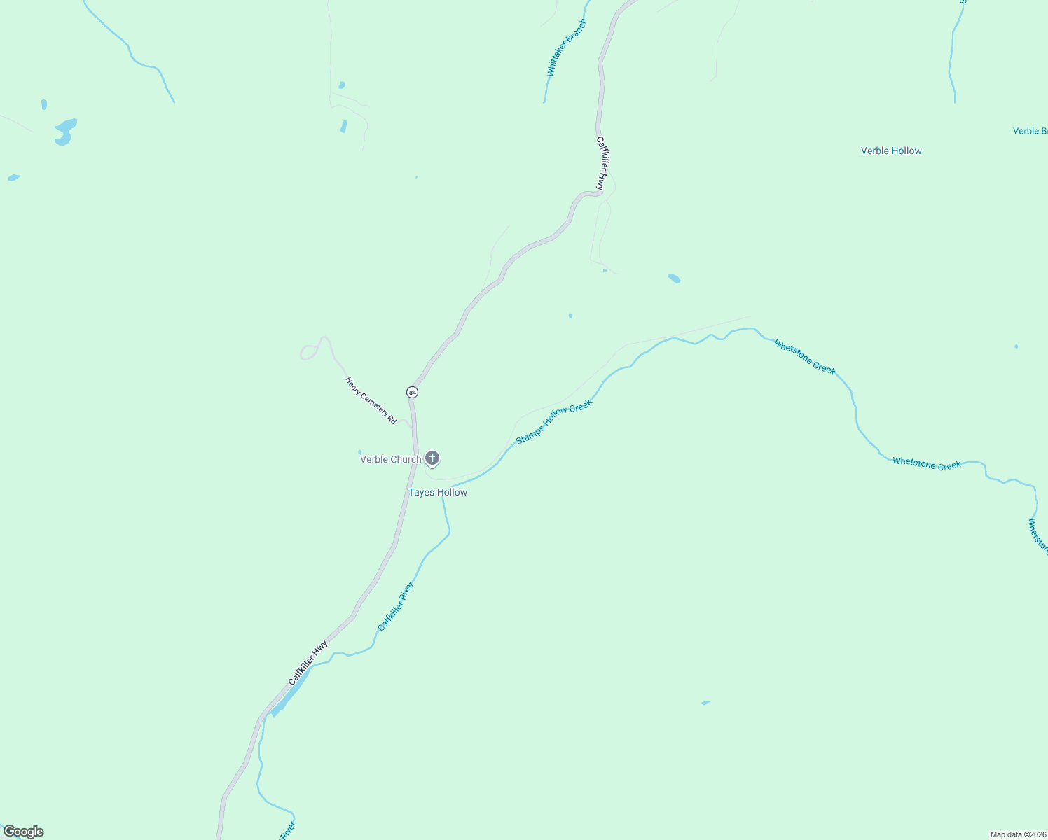 map of restaurants, bars, coffee shops, grocery stores, and more near 11295 Verble Church Road in Monterey