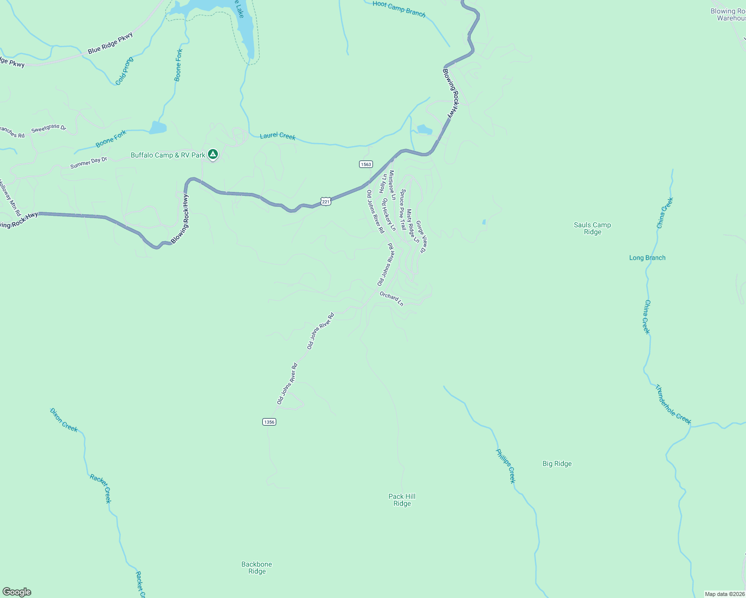 map of restaurants, bars, coffee shops, grocery stores, and more near 151 Honey Hill Drive in Blowing Rock