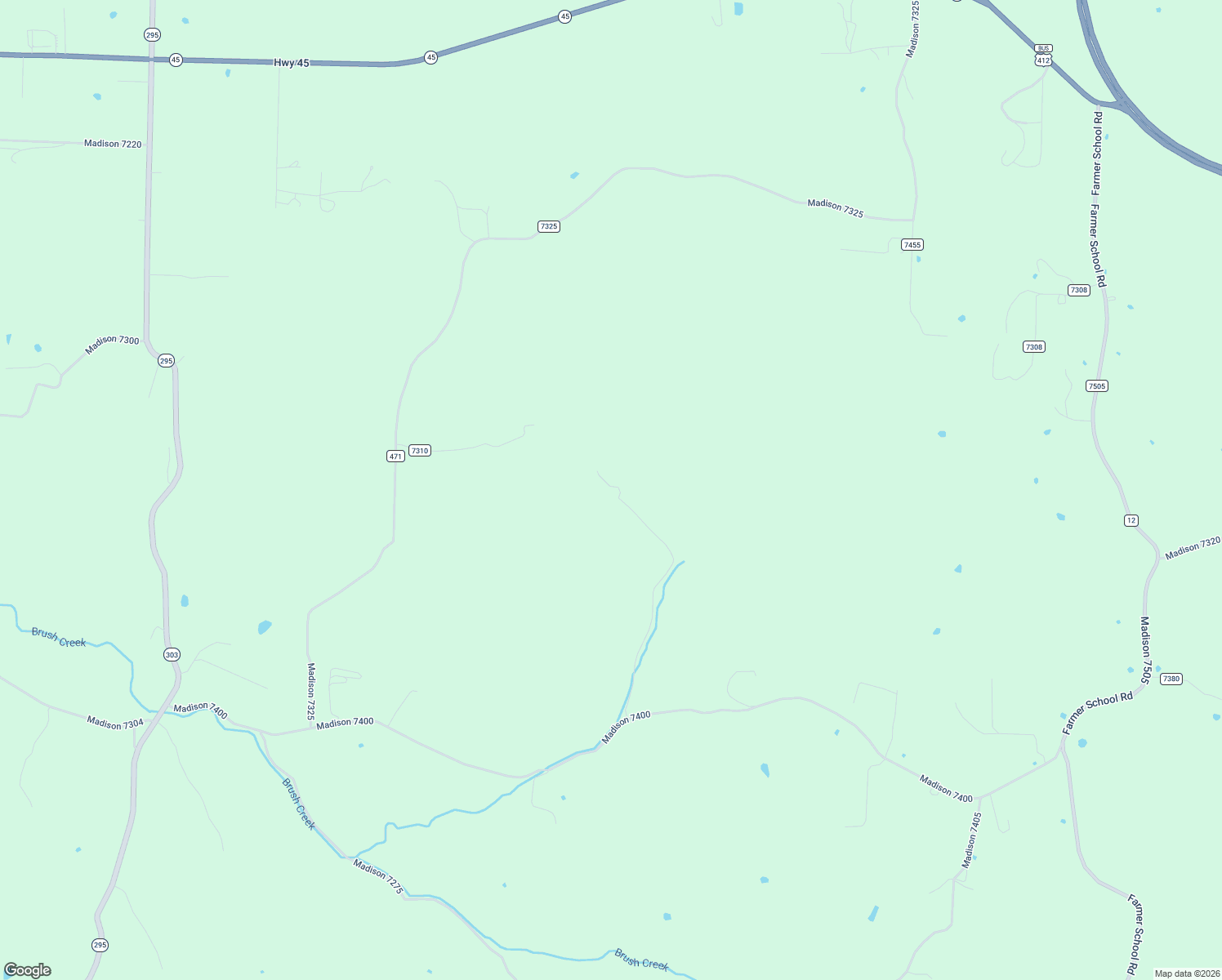 map of restaurants, bars, coffee shops, grocery stores, and more near 856 Madison County Road 7421 in Hindsville