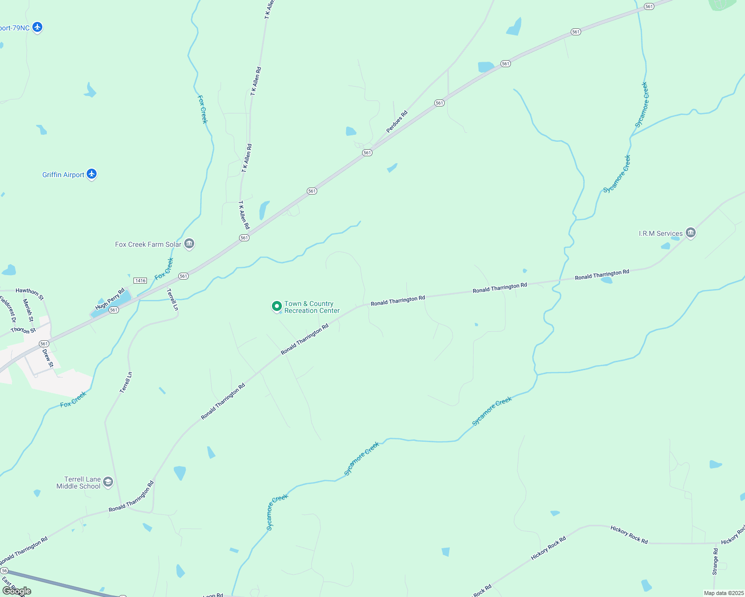map of restaurants, bars, coffee shops, grocery stores, and more near 1115 Ronald Tharrington Rd in Louisburg