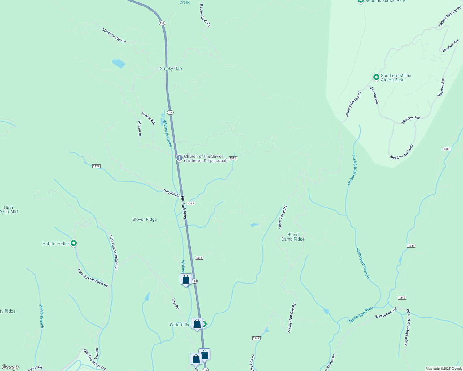 map of restaurants, bars, coffee shops, grocery stores, and more near 2 Farview Lane in Newland