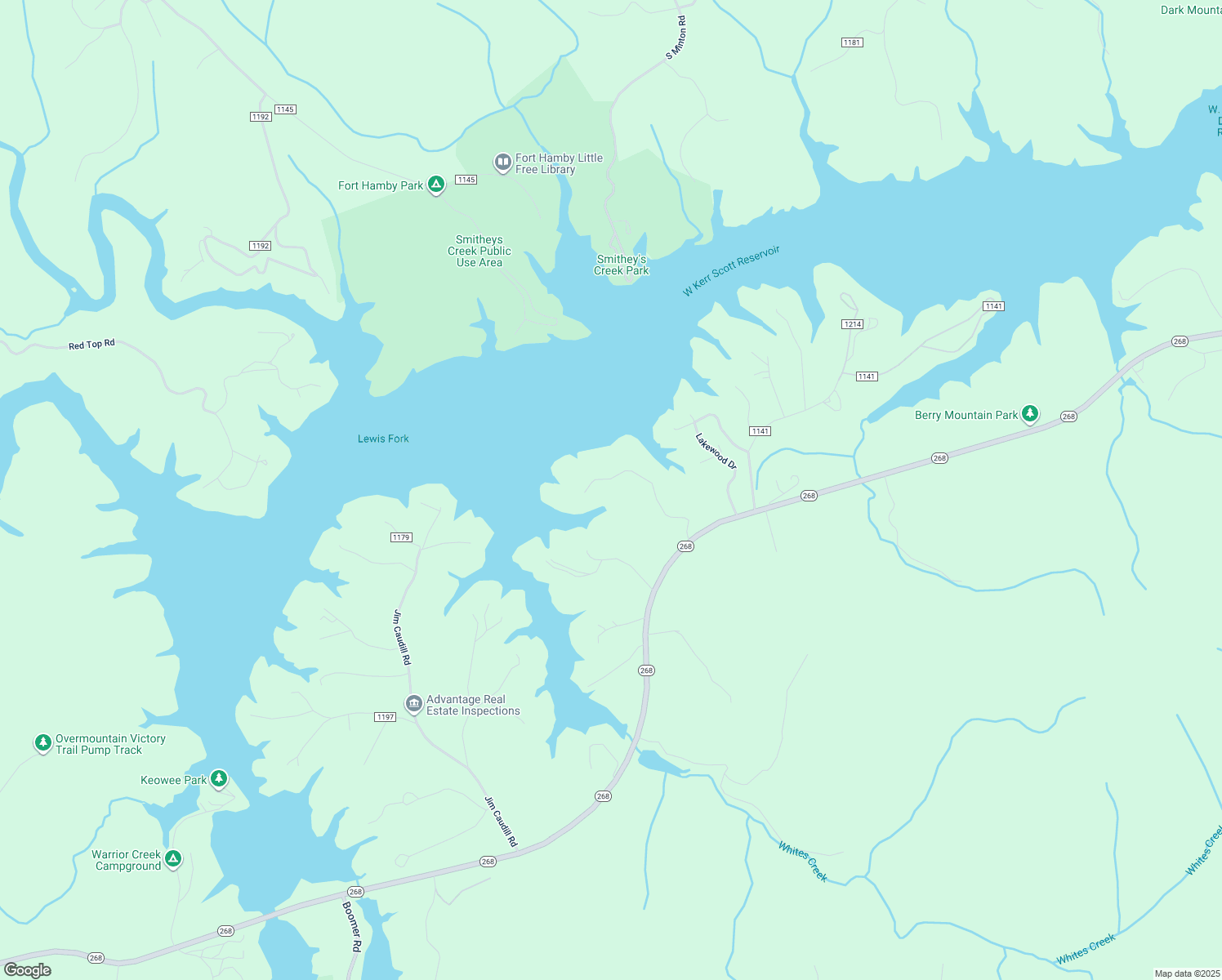 map of restaurants, bars, coffee shops, grocery stores, and more near 485 Grace Drive in Wilkesboro