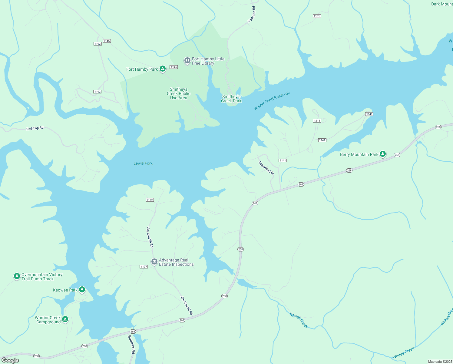 map of restaurants, bars, coffee shops, grocery stores, and more near 485 Grace Drive in Wilkesboro