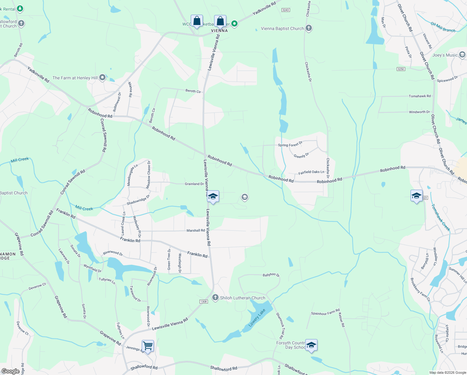 map of restaurants, bars, coffee shops, grocery stores, and more near 6929 Barkwood Dr in Lewisville