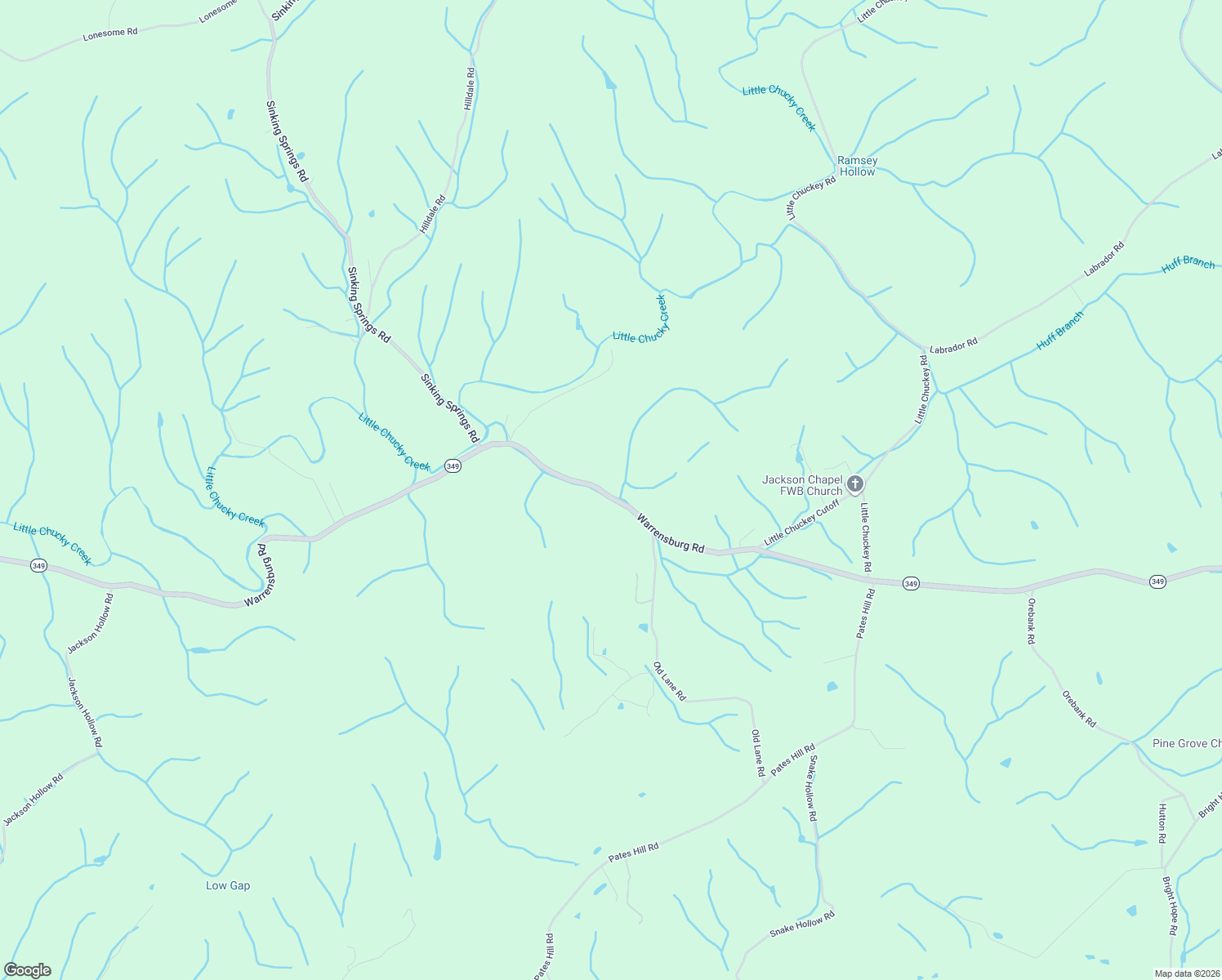 map of restaurants, bars, coffee shops, grocery stores, and more near 8260 Warrensburg Rd in Mosheim
