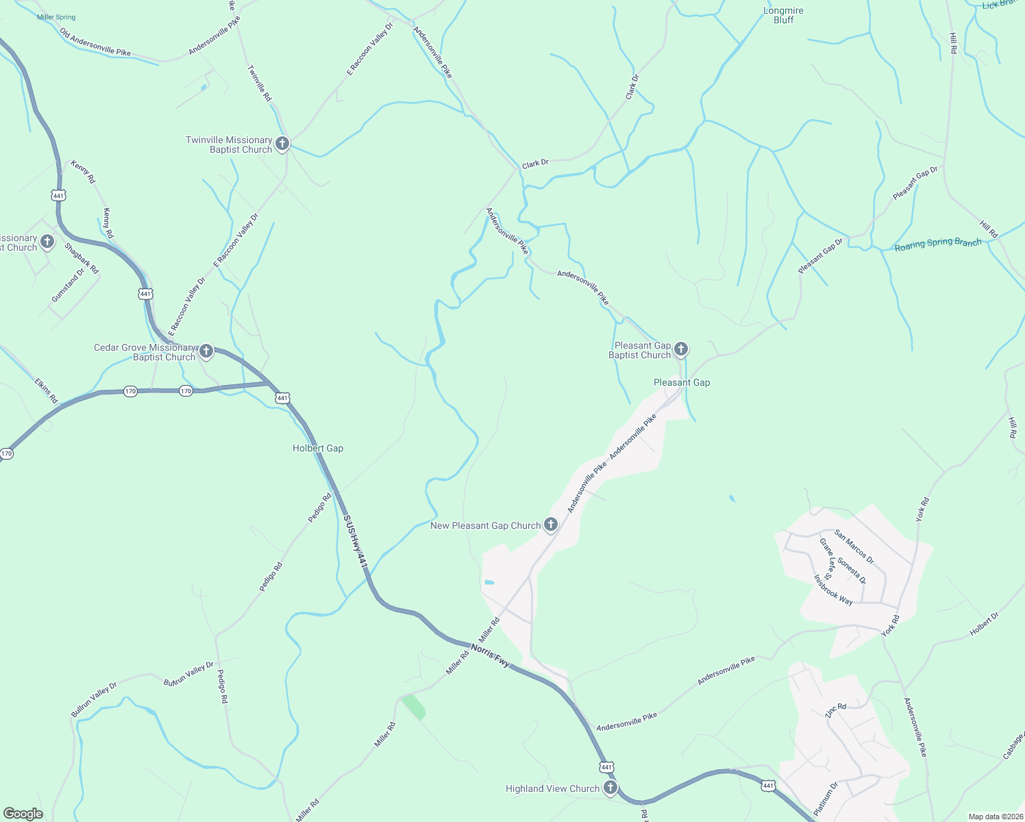 map of restaurants, bars, coffee shops, grocery stores, and more near 9300 Portwood Lane in Powell