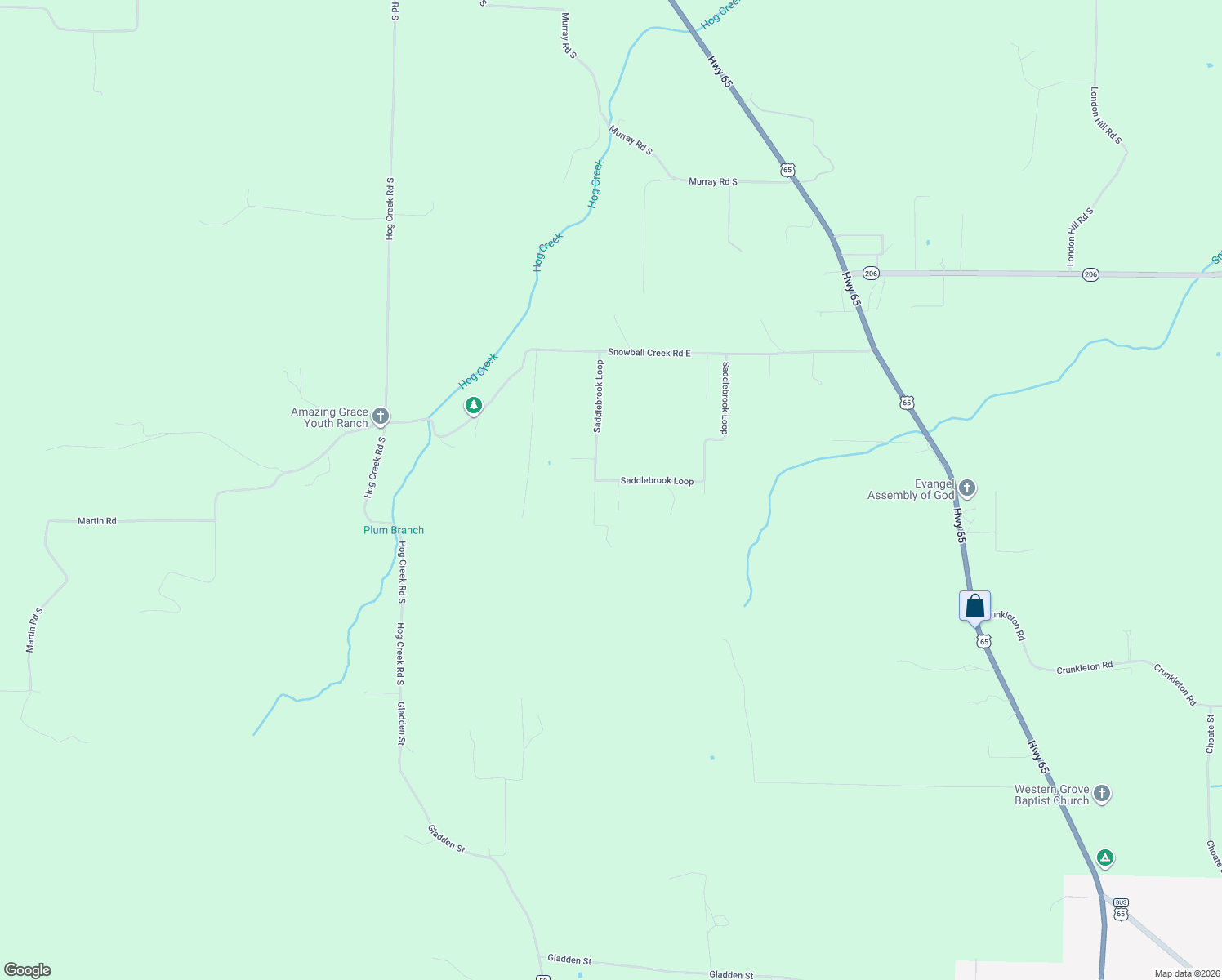 map of restaurants, bars, coffee shops, grocery stores, and more near 6661 Saddlebrook Loop in Everton