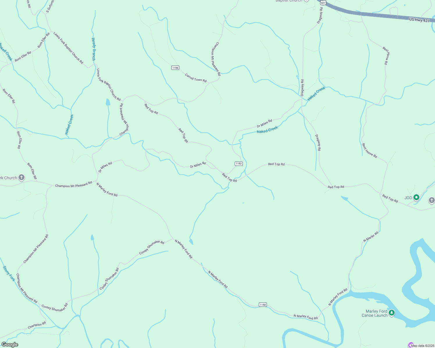 map of restaurants, bars, coffee shops, grocery stores, and more near 1017 Red Top Road in Ferguson