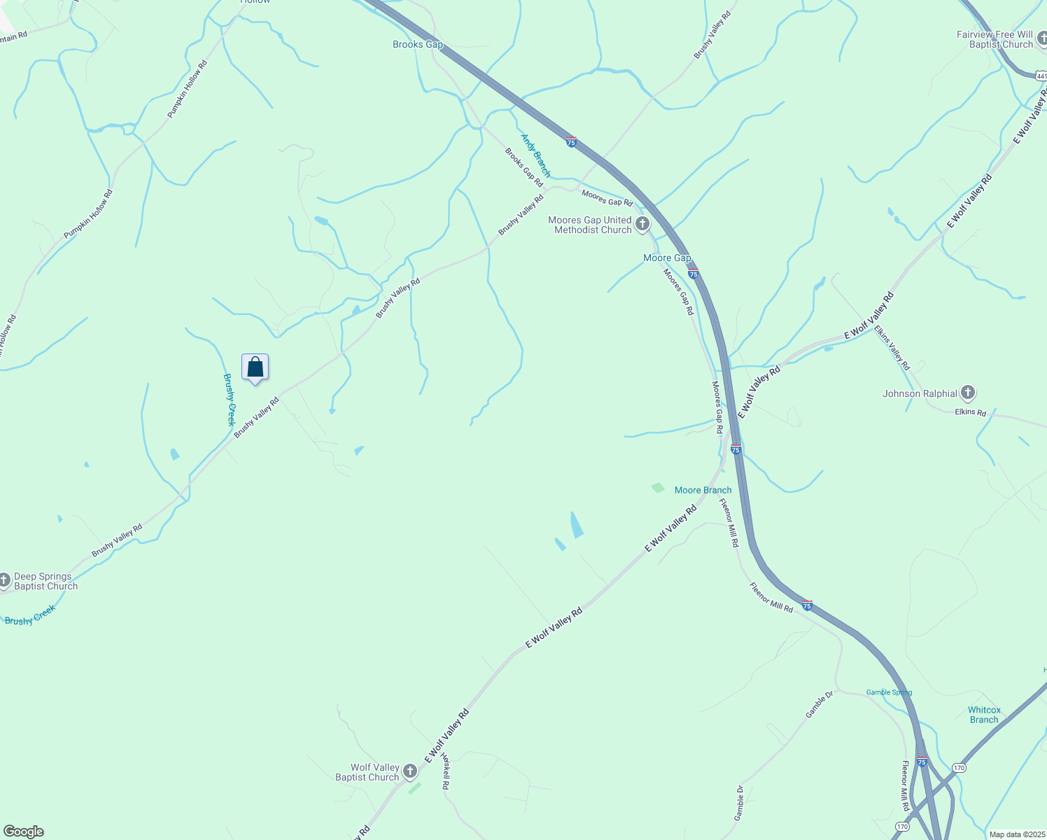 map of restaurants, bars, coffee shops, grocery stores, and more near in Heiskell