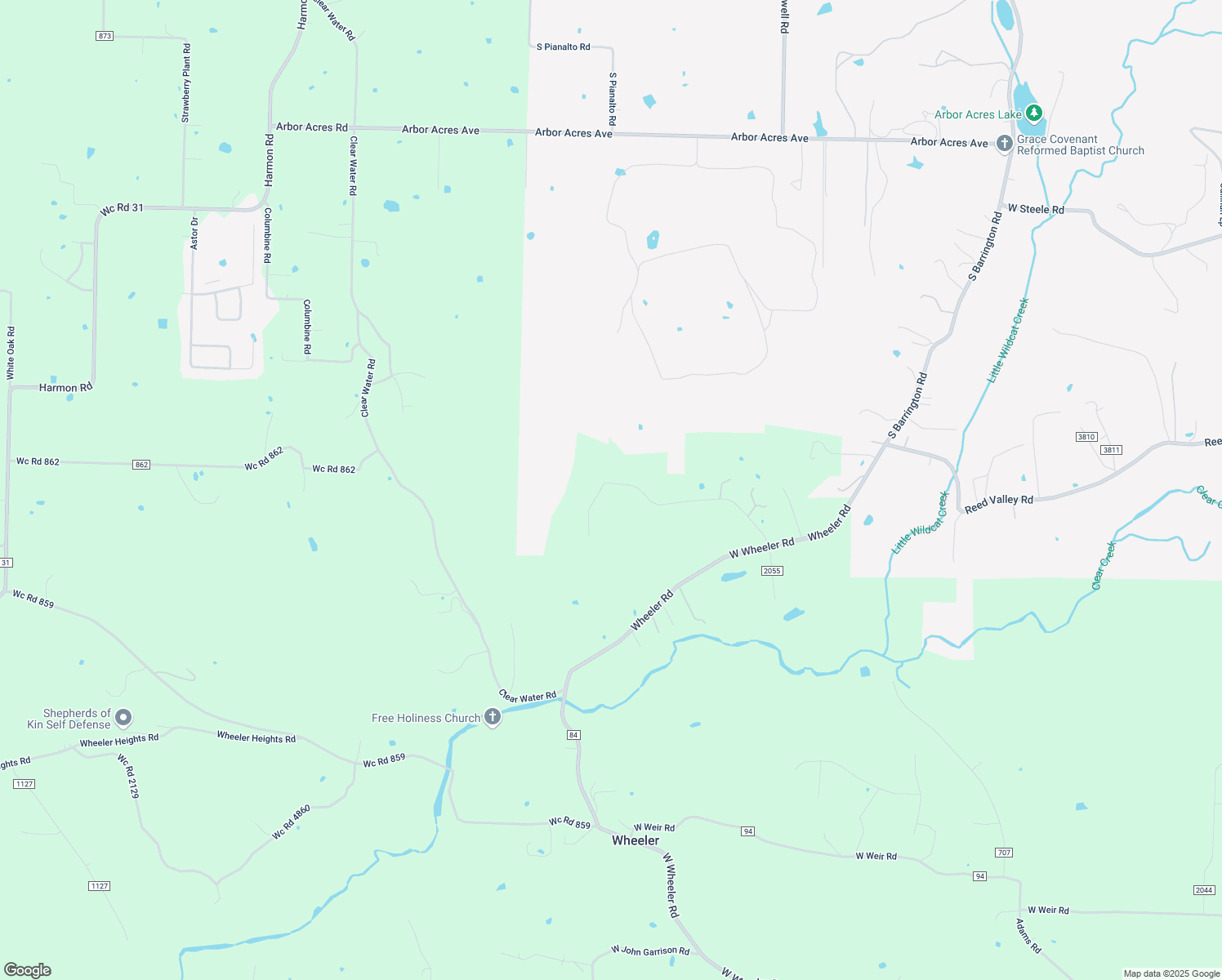 map of restaurants, bars, coffee shops, grocery stores, and more near 12254 Red Oak Drive in Fayetteville