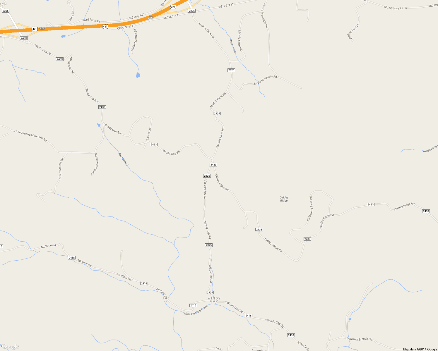 map of restaurants, bars, coffee shops, grocery stores, and more near 1792 Oakley Ridge Road in North Wilkesboro