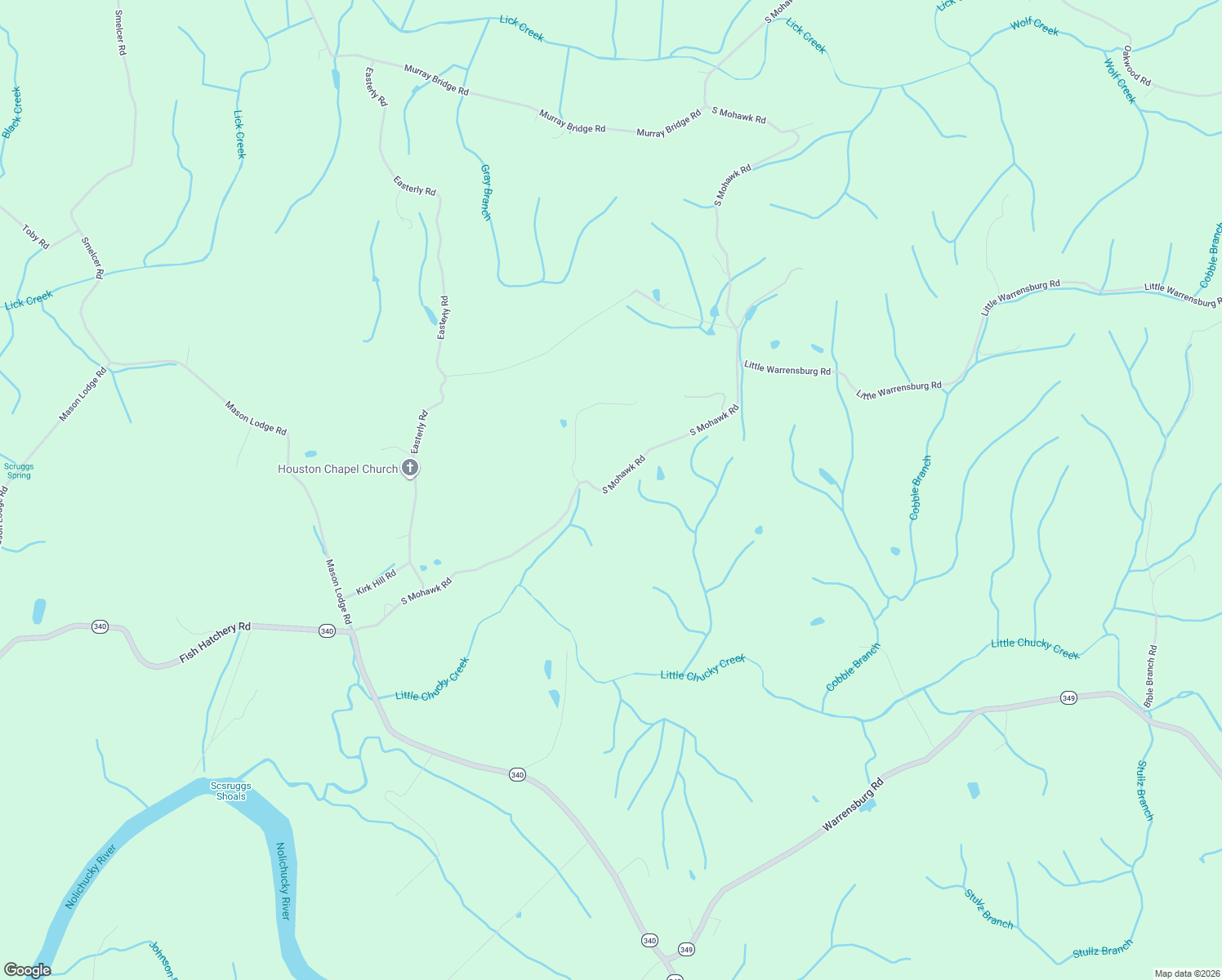 map of restaurants, bars, coffee shops, grocery stores, and more near 3995 South Mohawk Road in Midway
