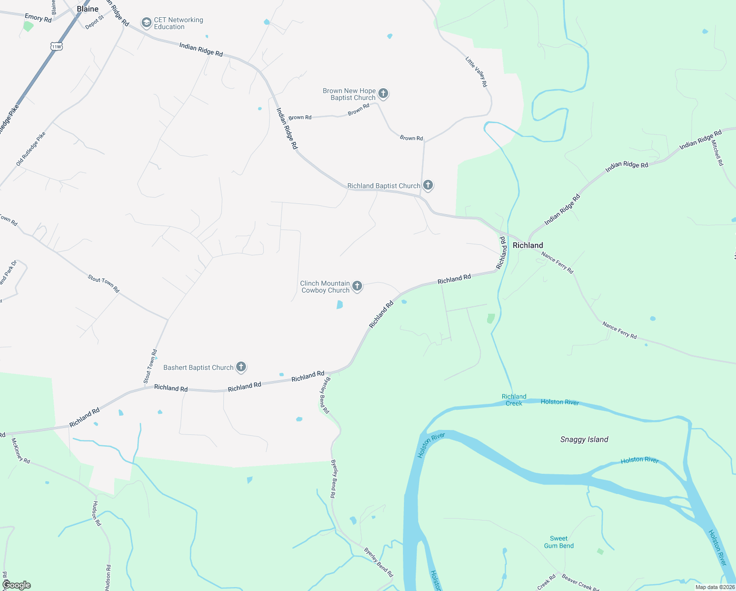 map of restaurants, bars, coffee shops, grocery stores, and more near 501 Ranch Rd in Blaine