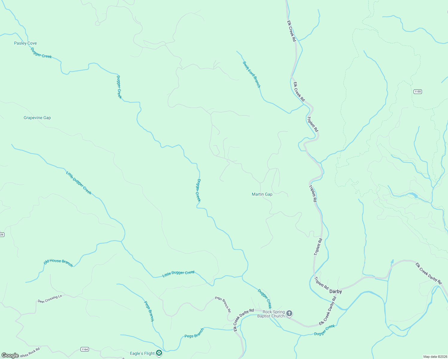 map of restaurants, bars, coffee shops, grocery stores, and more near in Darby