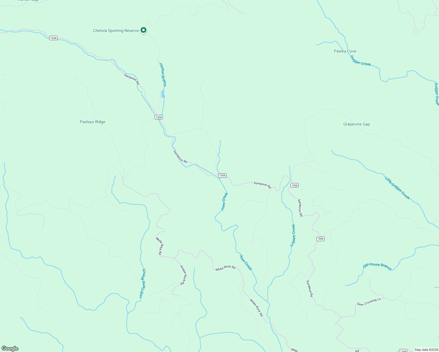 map of restaurants, bars, coffee shops, grocery stores, and more near 5146 Sampson Road in Lenoir