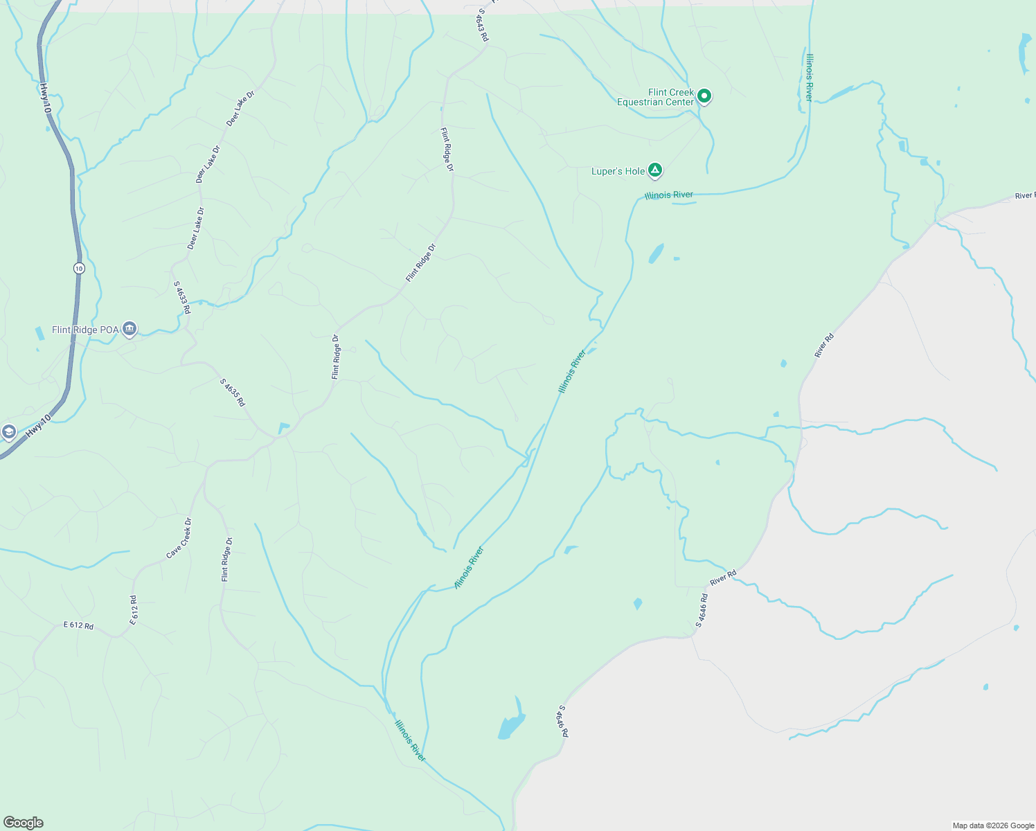 map of restaurants, bars, coffee shops, grocery stores, and more near 14136 Oak Crest Road in Kansas
