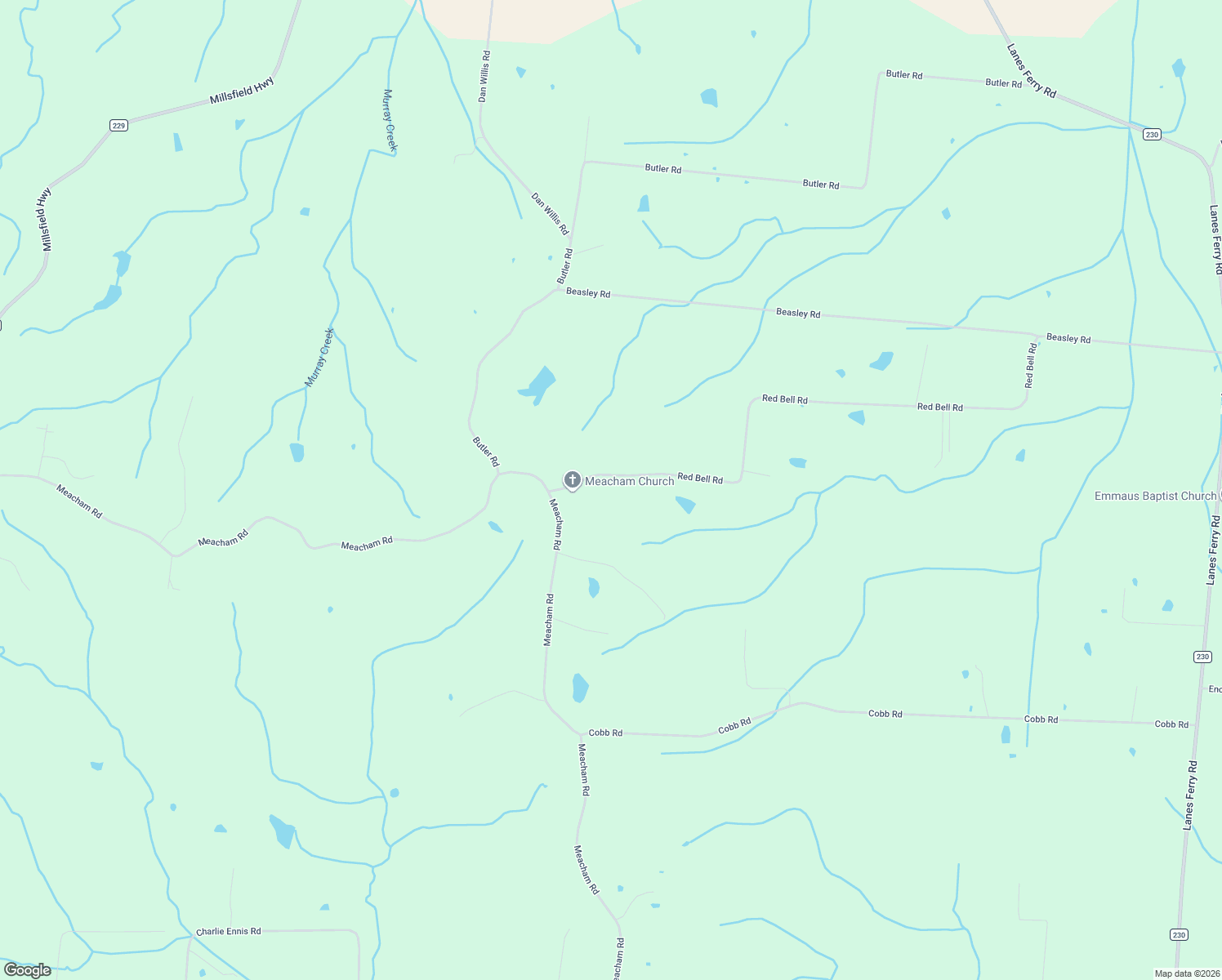 map of restaurants, bars, coffee shops, grocery stores, and more near 175 Red Bell Rd in Newbern