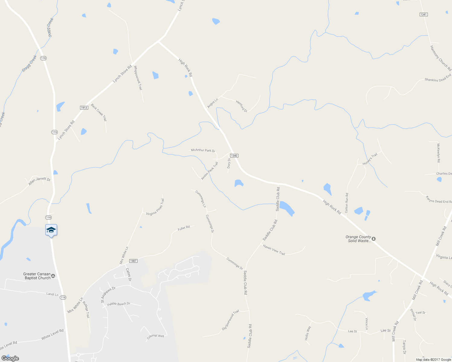 map of restaurants, bars, coffee shops, grocery stores, and more near 8000 Dory Drive in Efland