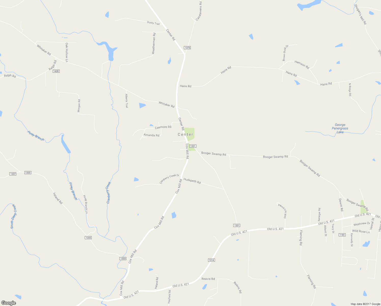 map of restaurants, bars, coffee shops, grocery stores, and more near 1648 Cox Mill Road in Yadkinville