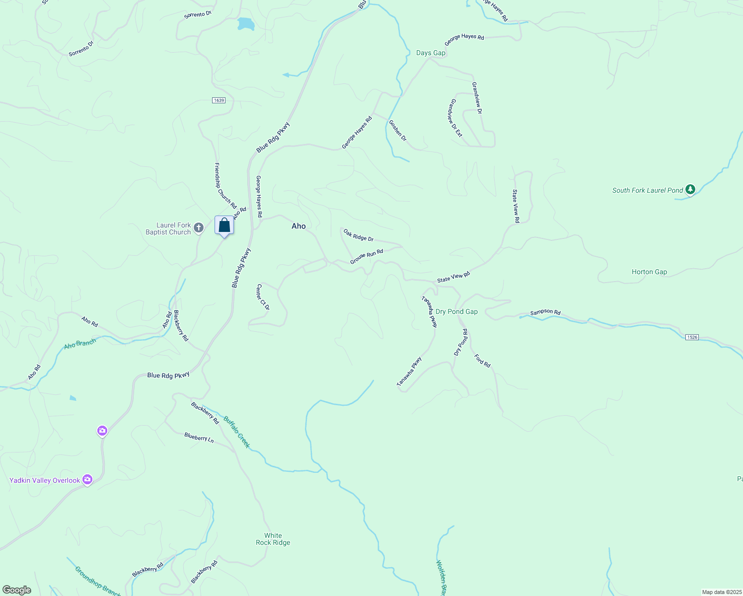 map of restaurants, bars, coffee shops, grocery stores, and more near 265 Greystone Drive in Boone