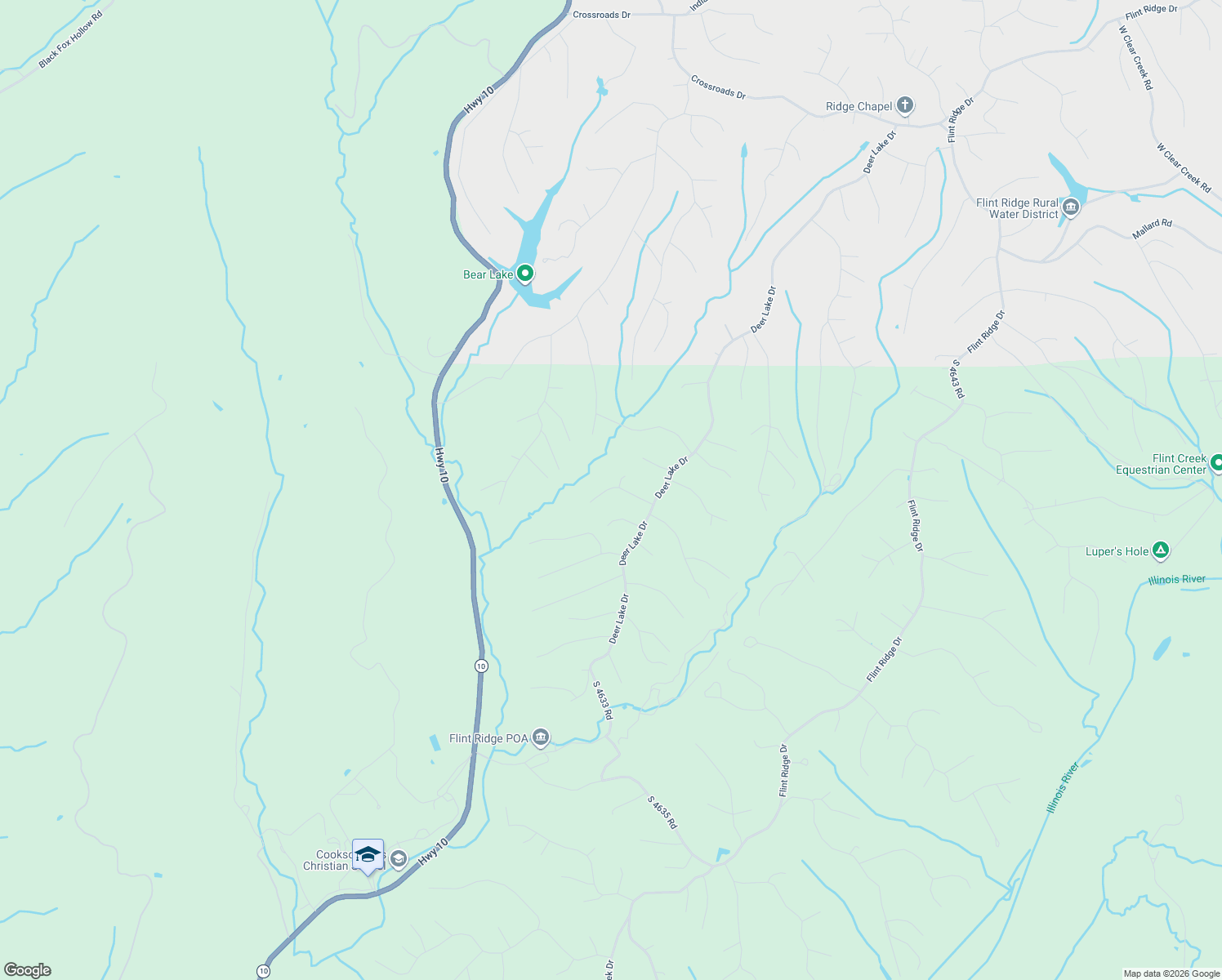 map of restaurants, bars, coffee shops, grocery stores, and more near 463210 East 594 Road in Kansas