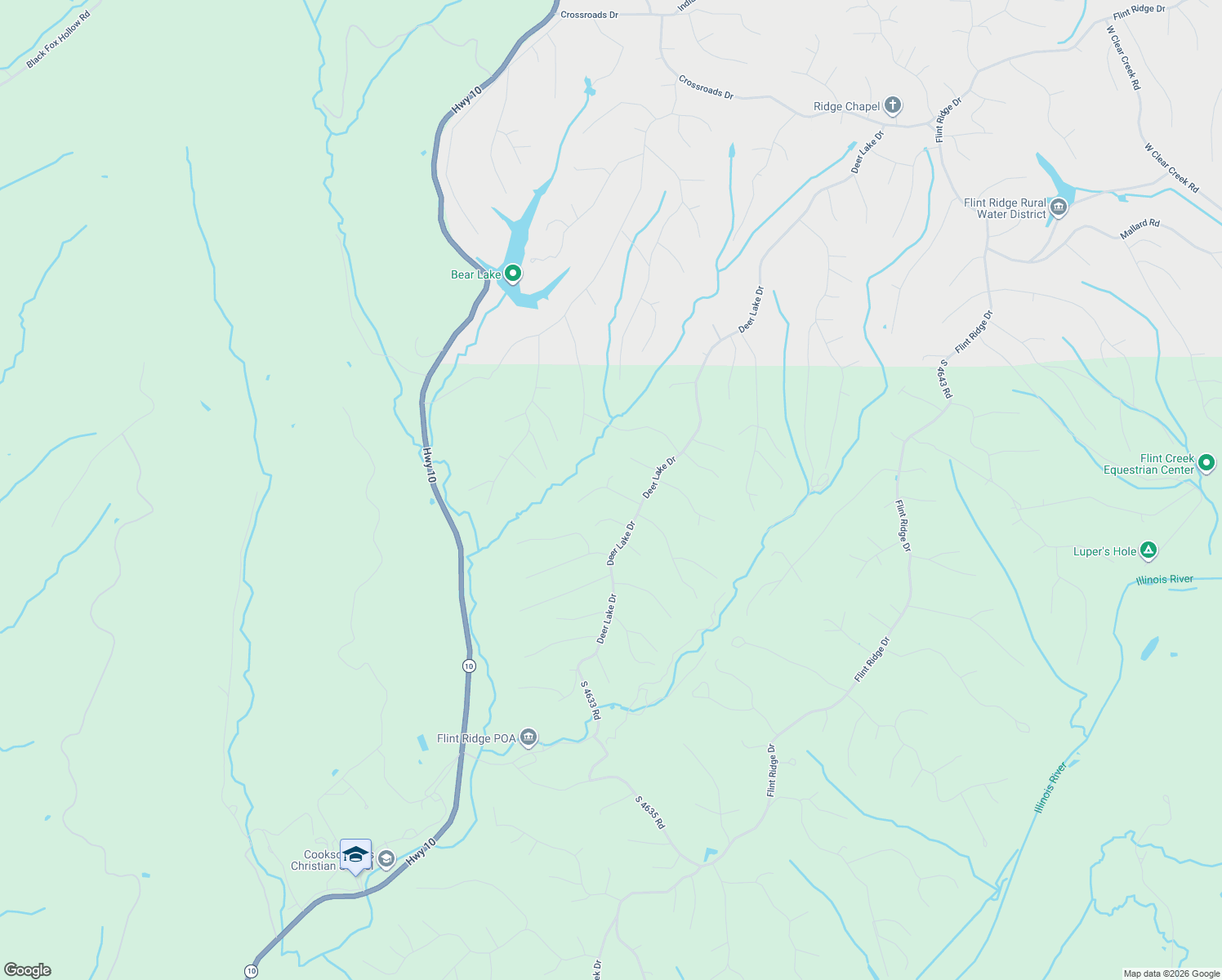 map of restaurants, bars, coffee shops, grocery stores, and more near 463332 East 594 Road in Kansas