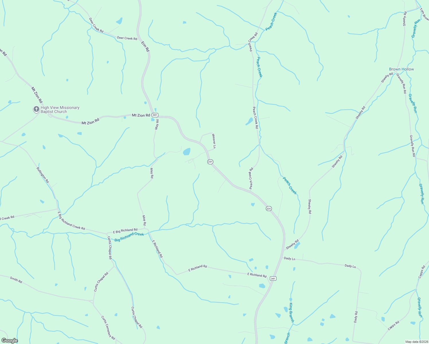 map of restaurants, bars, coffee shops, grocery stores, and more near 4055 Erin Rd in McEwen