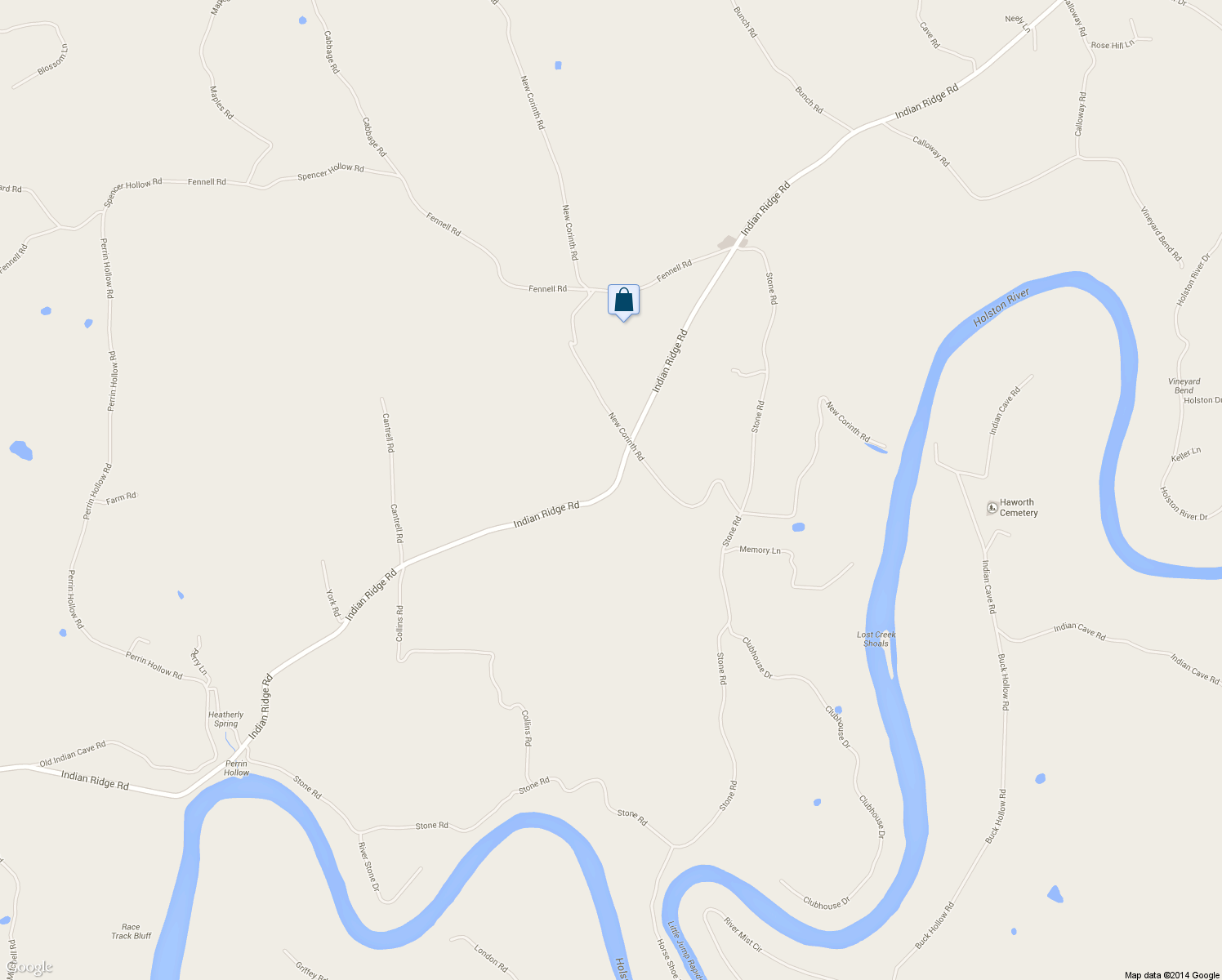 map of restaurants, bars, coffee shops, grocery stores, and more near 4085 Indian Ridge Road in Blaine