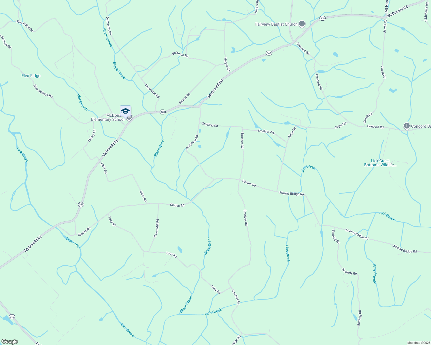 map of restaurants, bars, coffee shops, grocery stores, and more near 190 Glades Rd in Greene