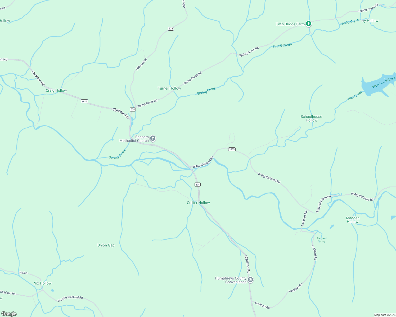 map of restaurants, bars, coffee shops, grocery stores, and more near 5726 Clydeton Road in Waverly