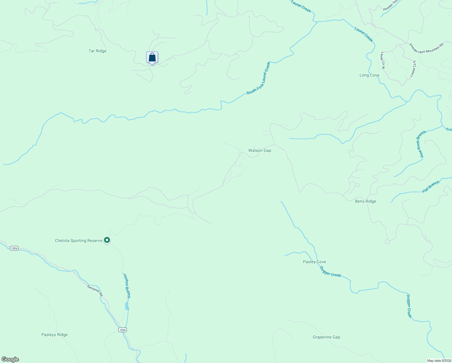 map of restaurants, bars, coffee shops, grocery stores, and more near West Ridge Trail in Watauga County