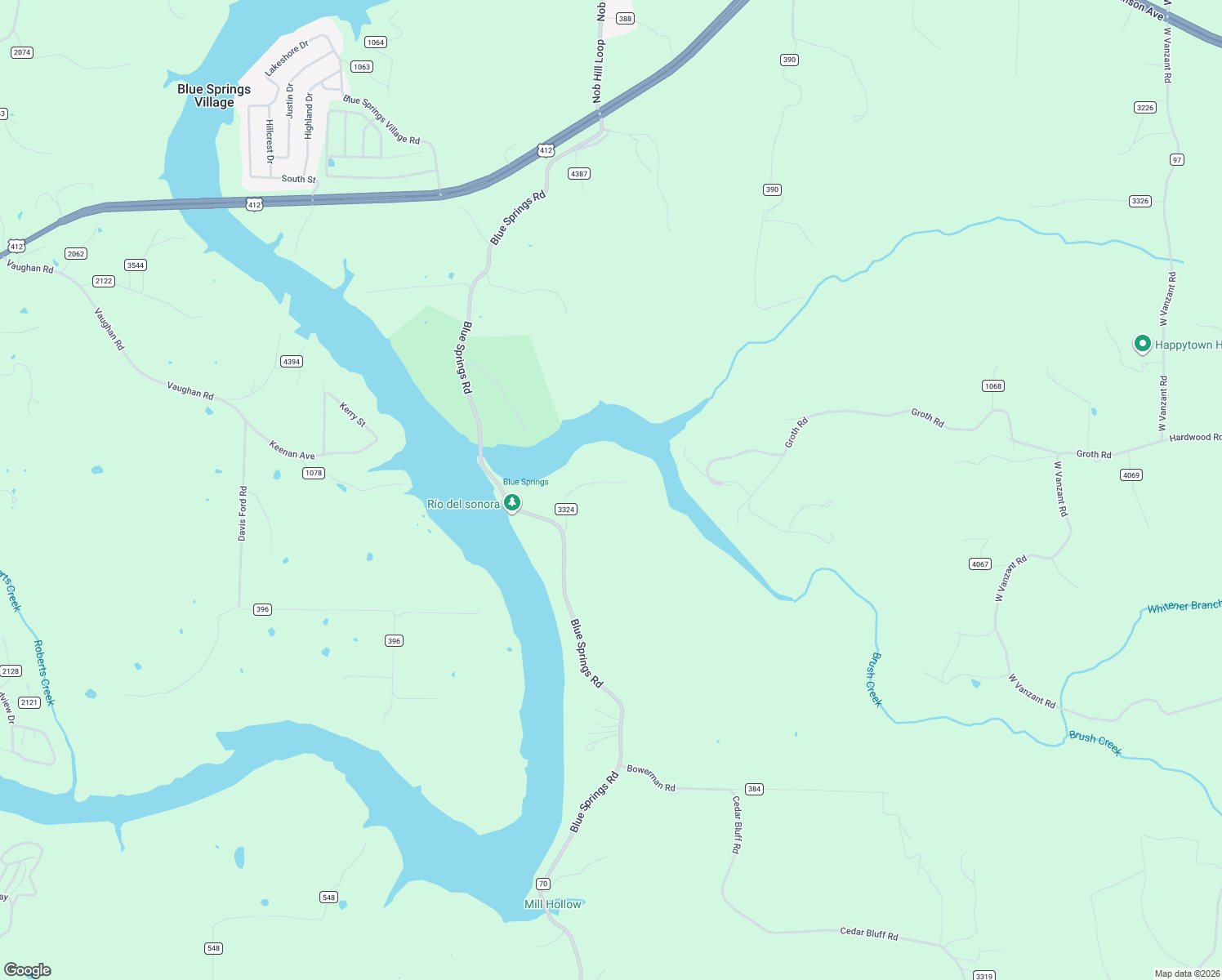 map of restaurants, bars, coffee shops, grocery stores, and more near 19371 Hilton Road in Springdale