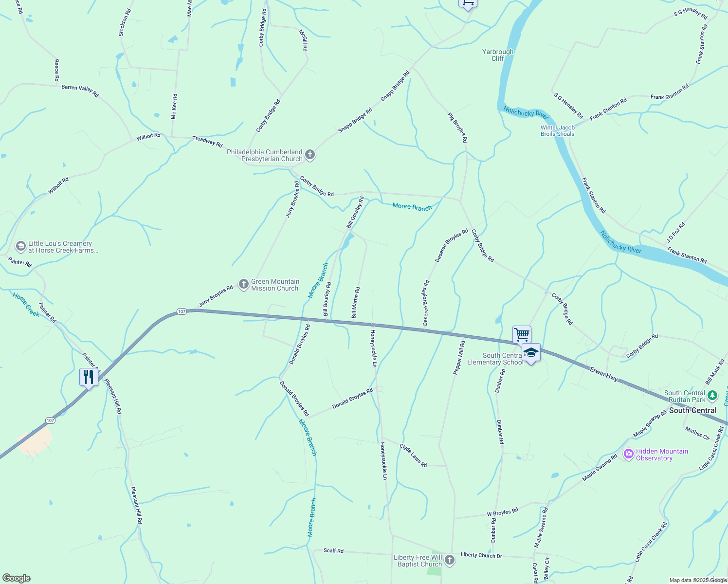 132 Bill Martin Road, Chuckey TN Walk Score