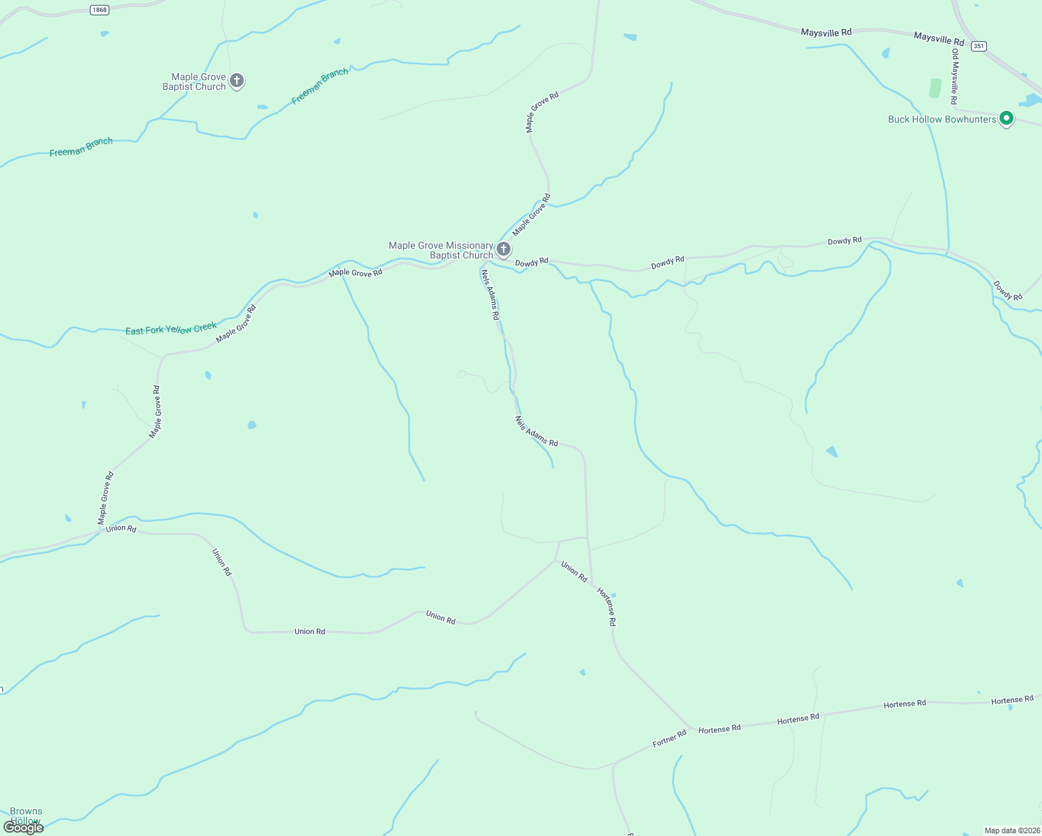 map of restaurants, bars, coffee shops, grocery stores, and more near 742 Nels Adams Road in Dickson