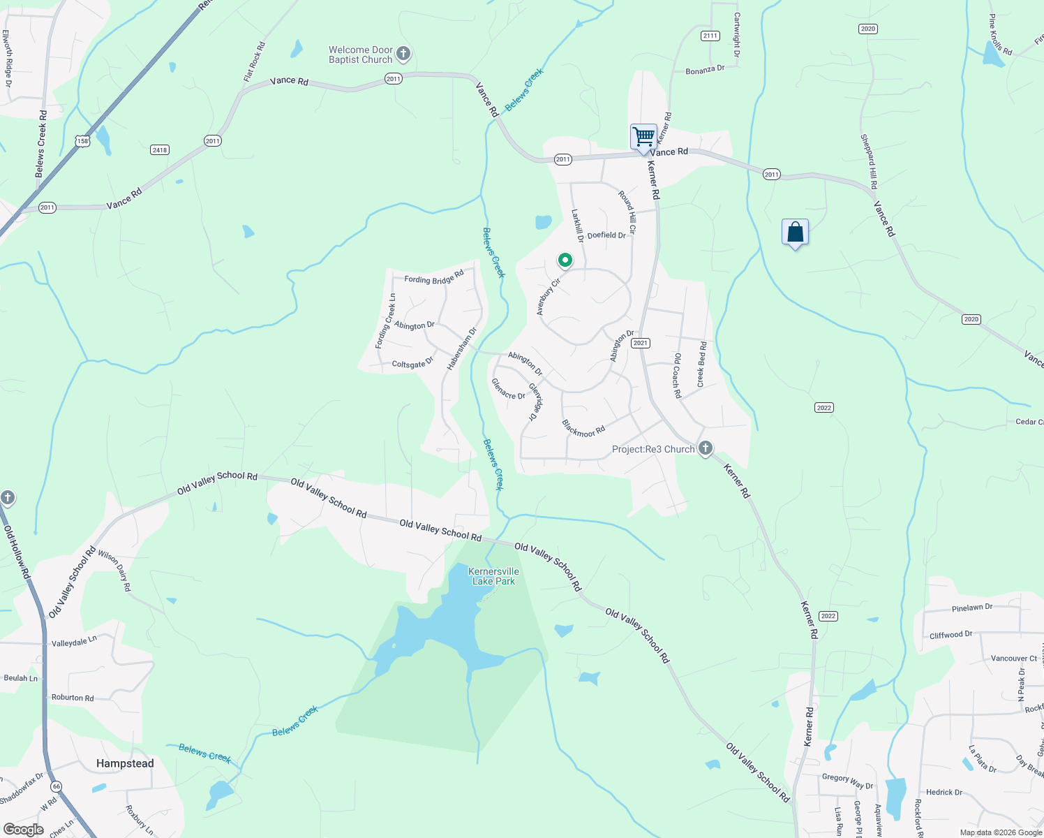 map of restaurants, bars, coffee shops, grocery stores, and more near 1808 Glenridge Dr in Kernersville