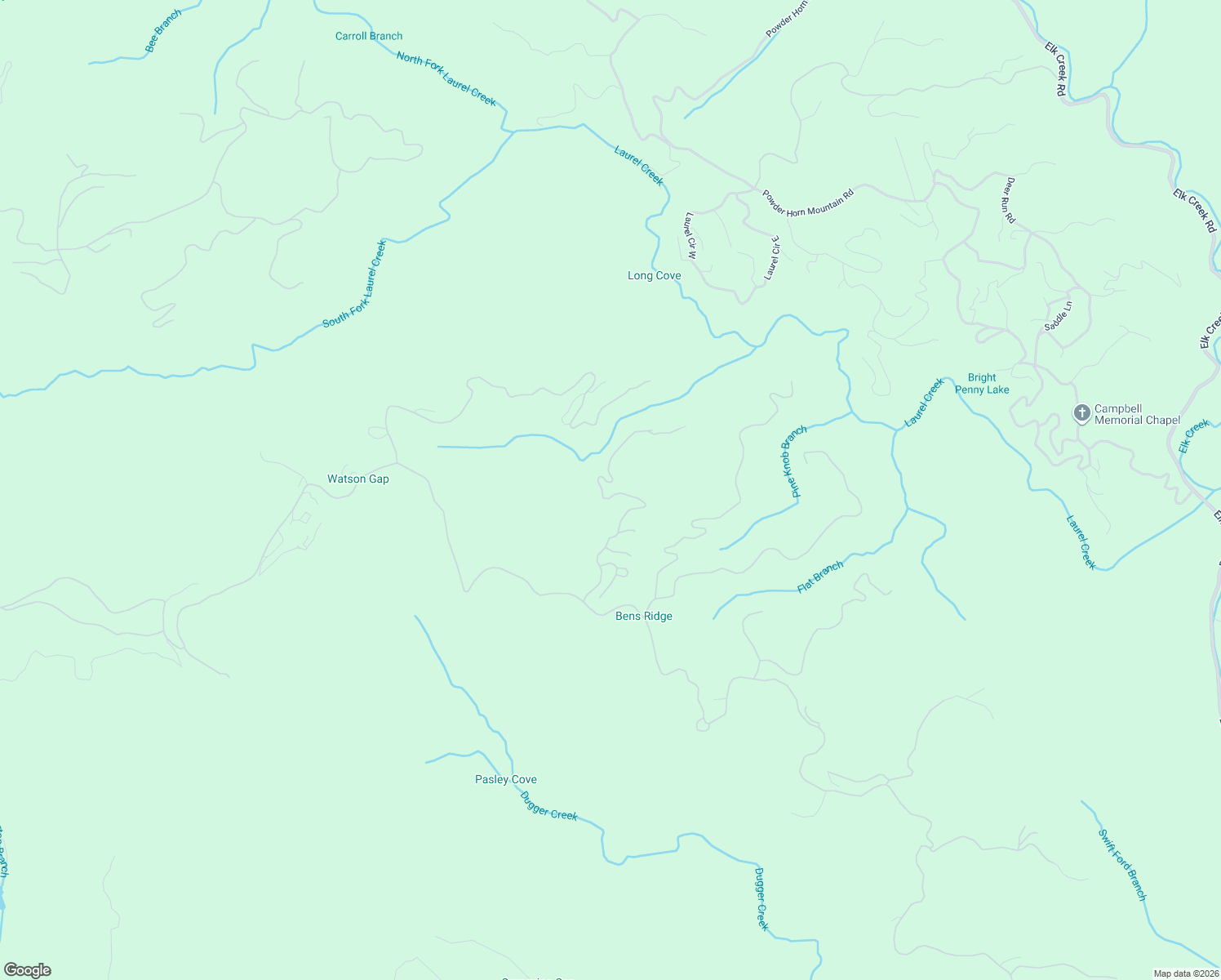 map of restaurants, bars, coffee shops, grocery stores, and more near 971 Pepperroot Road in Watauga County