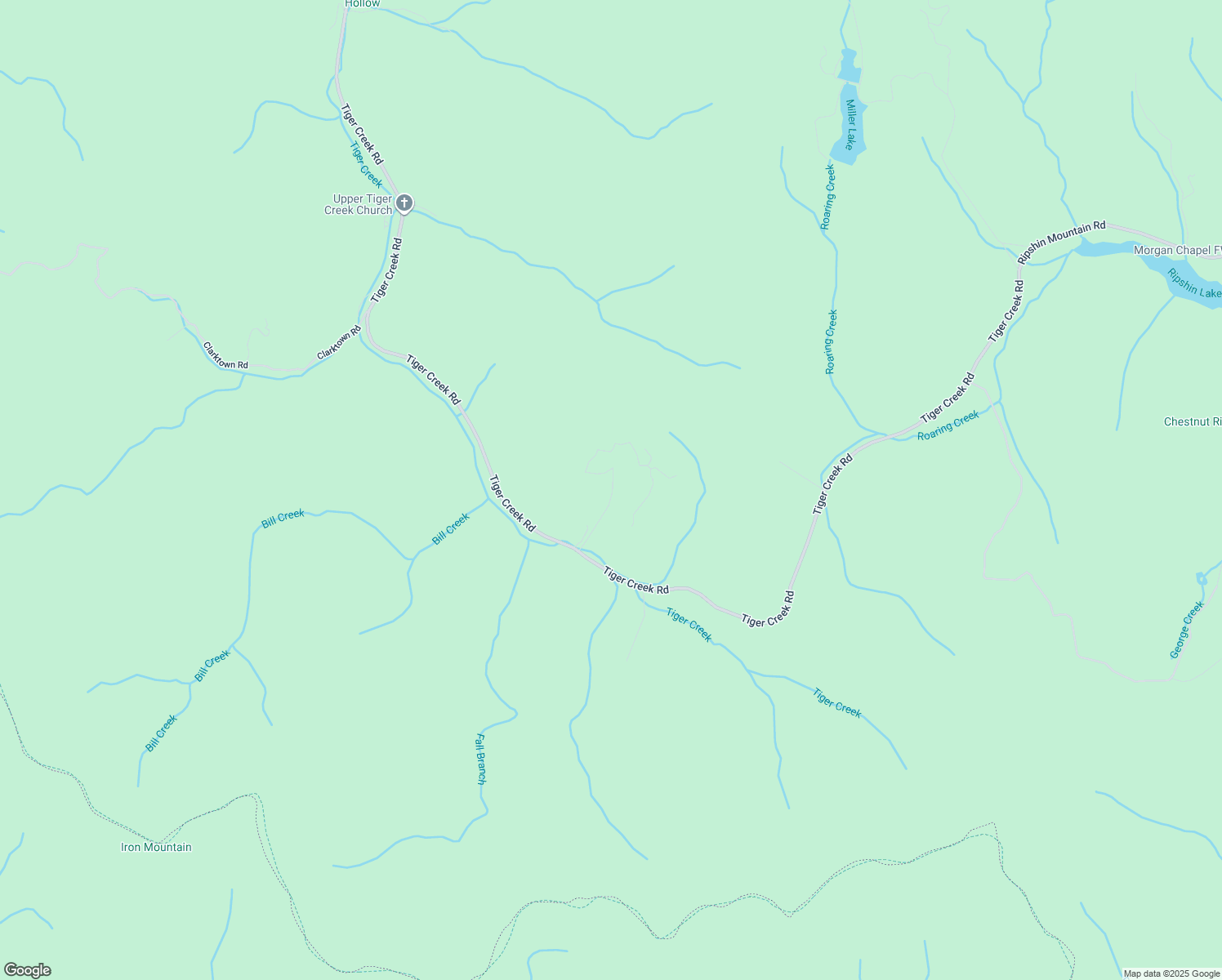 map of restaurants, bars, coffee shops, grocery stores, and more near 841 Blackberry Cove Road in Roan Mountain