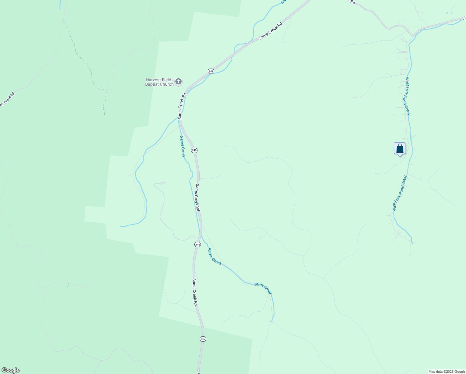 map of restaurants, bars, coffee shops, grocery stores, and more near 2381 Sams Creek Road in Pegram