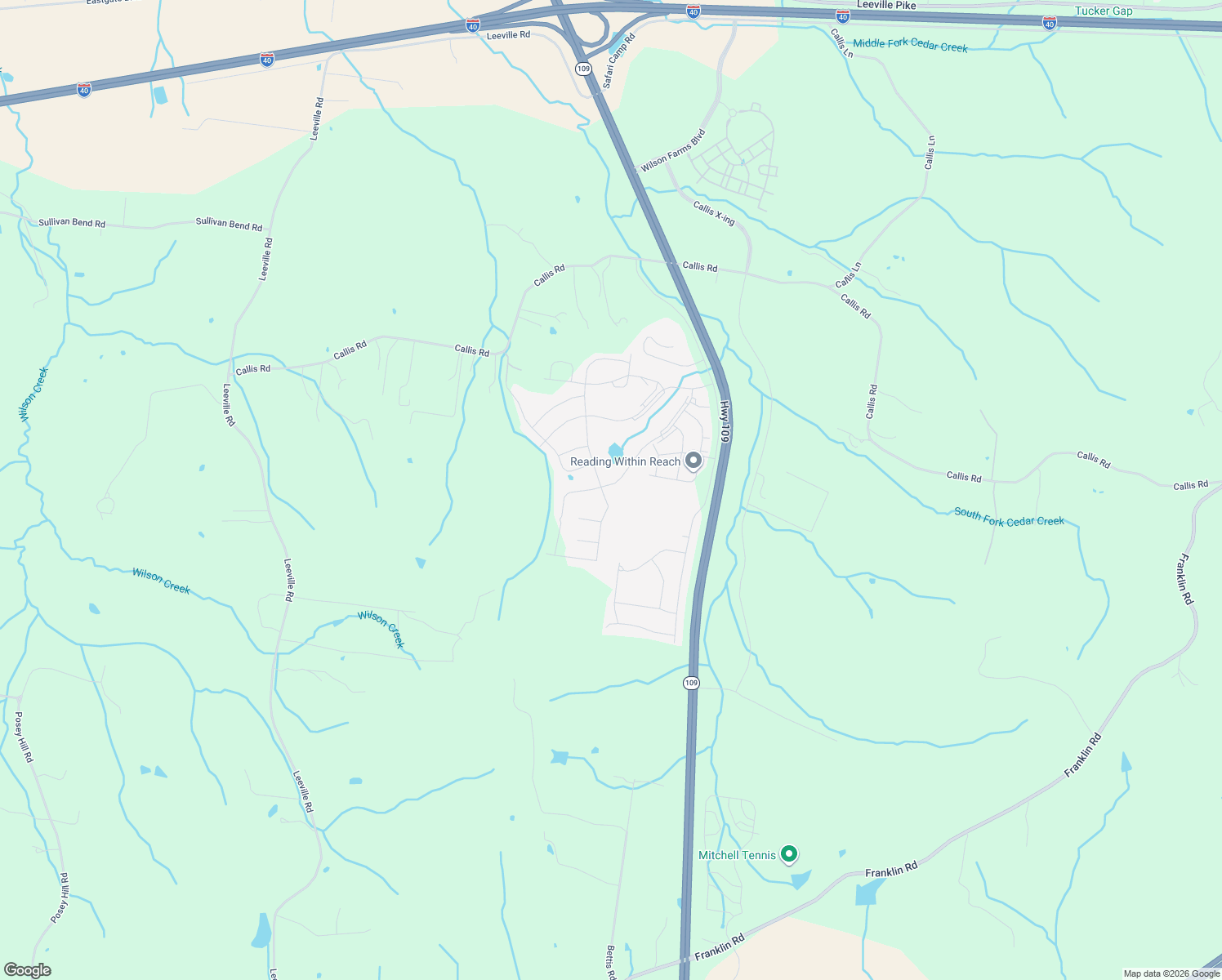 map of restaurants, bars, coffee shops, grocery stores, and more near 3033 Mallard Drive in Lebanon