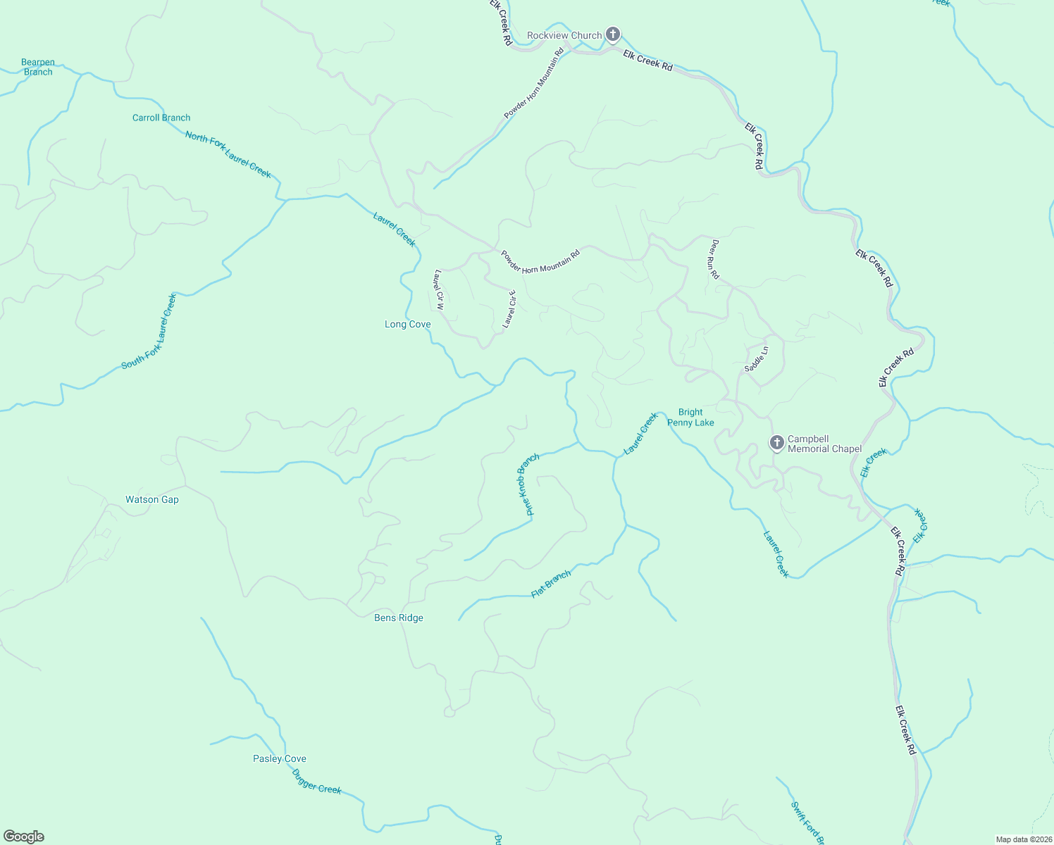 map of restaurants, bars, coffee shops, grocery stores, and more near 856 Ninebark Road in Watauga County