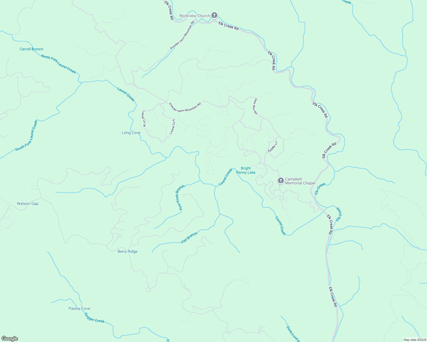 map of restaurants, bars, coffee shops, grocery stores, and more near 327 Roaring Ridge Road in Watauga County