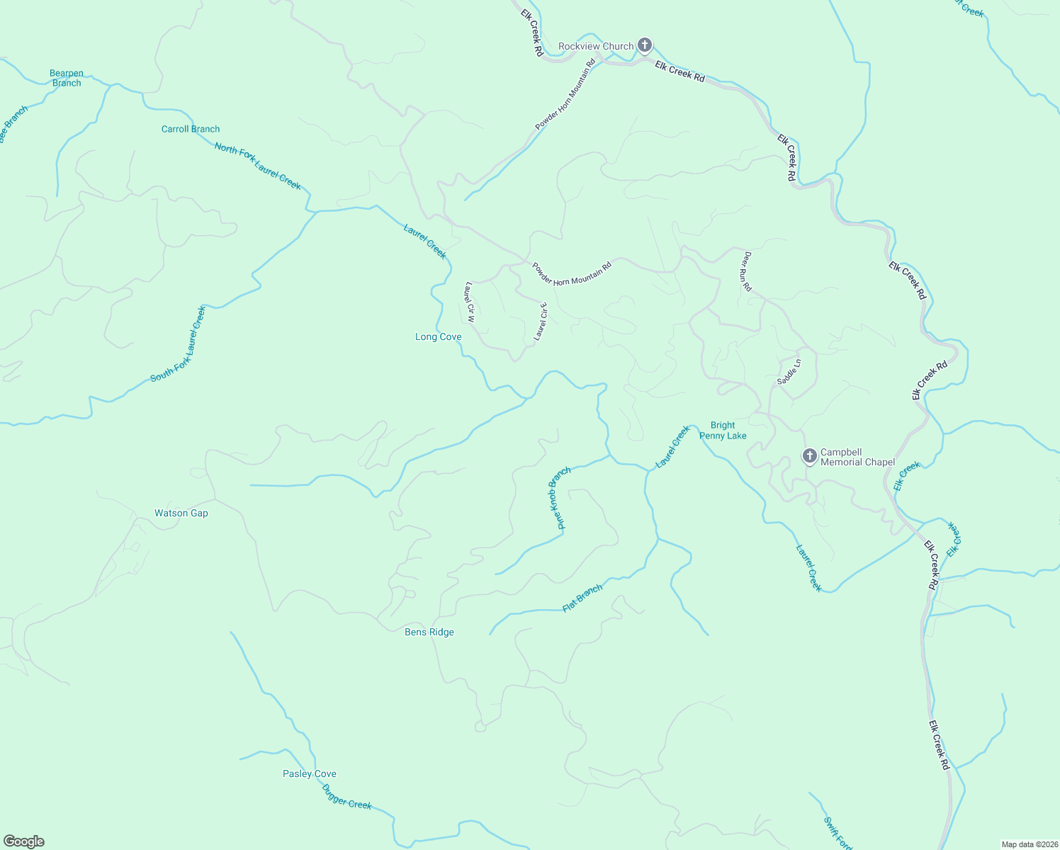 map of restaurants, bars, coffee shops, grocery stores, and more near 164 Ninebark Road in Watauga County
