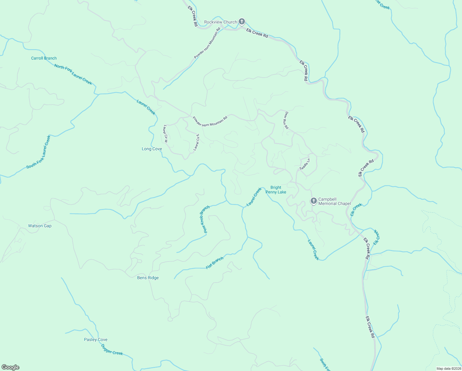 map of restaurants, bars, coffee shops, grocery stores, and more near 431 Roaring Ridge Road in Watauga County