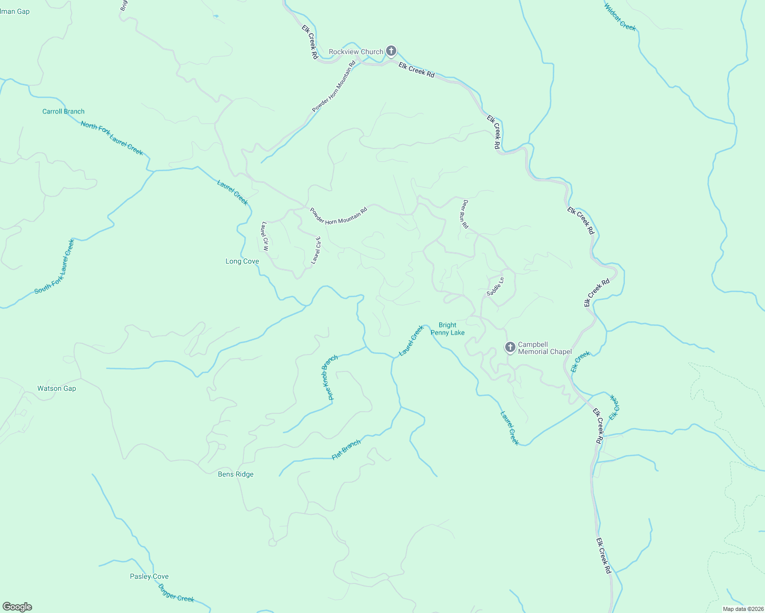 map of restaurants, bars, coffee shops, grocery stores, and more near 198 Roaring Ridge Road in Watauga County