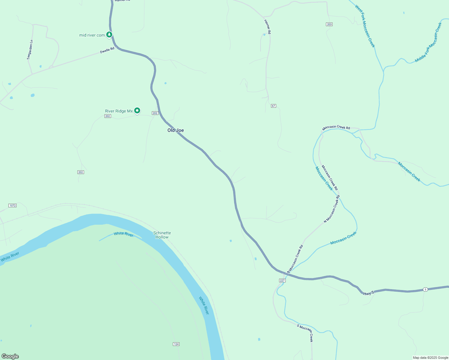 map of restaurants, bars, coffee shops, grocery stores, and more near 19557 Arkansas 5 in Calico Rock