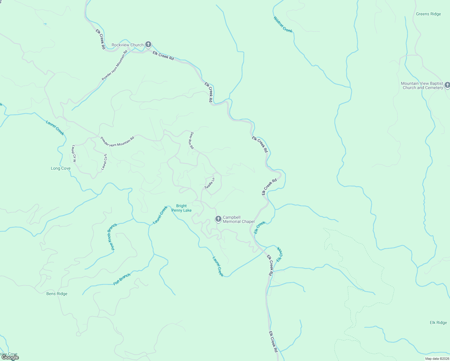 map of restaurants, bars, coffee shops, grocery stores, and more near 410 Horseshoe Ridge Road East in Watauga County
