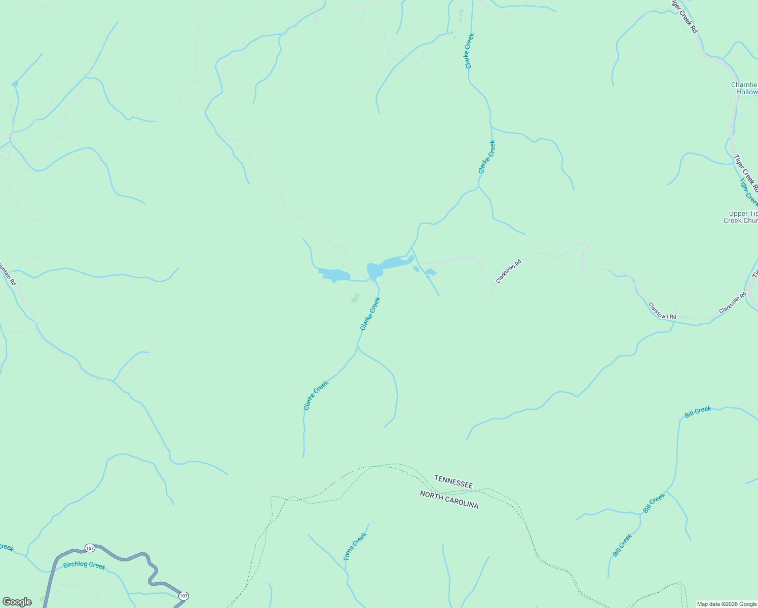 map of restaurants, bars, coffee shops, grocery stores, and more near 635 Clarktown Road in Roan Mountain